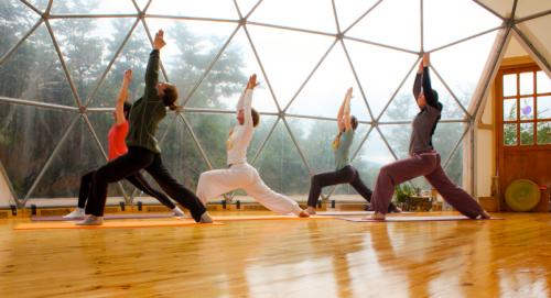 Yoga im Dome
