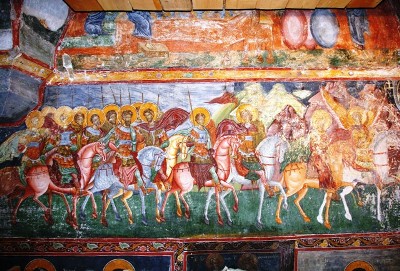 Malerei von Patrauti Kloster