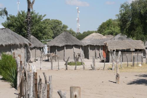 Botswanisches Dorf